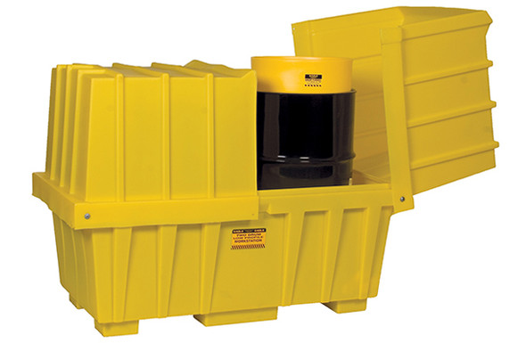 Buy Eagle 1626 2 Drum Low-Profile Workstation for 55 Gallon Drums today and SAVE up to 25%.