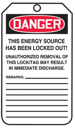 Accuform MLT401 Do Not Operate Lockout Tags. Shop now!