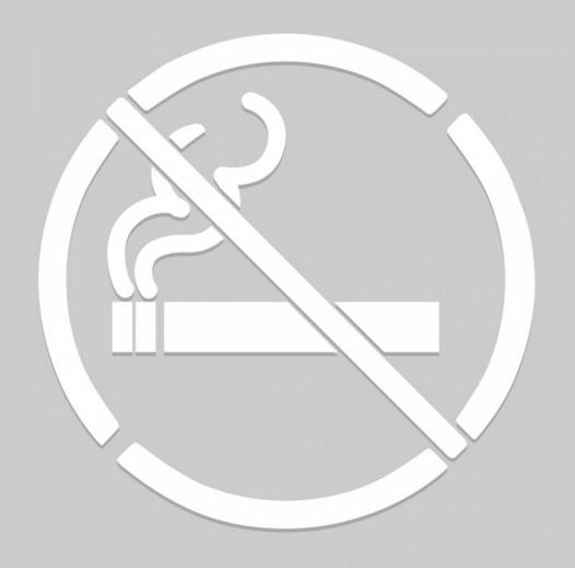 Accuform No Smoking Pictorial - Floor Marking Stencils. Shop now!