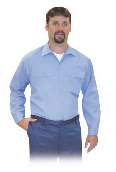 Steel Grip MBU7 9575 Medium Blue Westex Ultra Soft Button Front Shirt. Shop now!