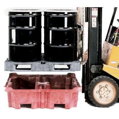 UltraTech 0802 Ultra SpillKing Drum Pallet Model With Drain. Shop now!