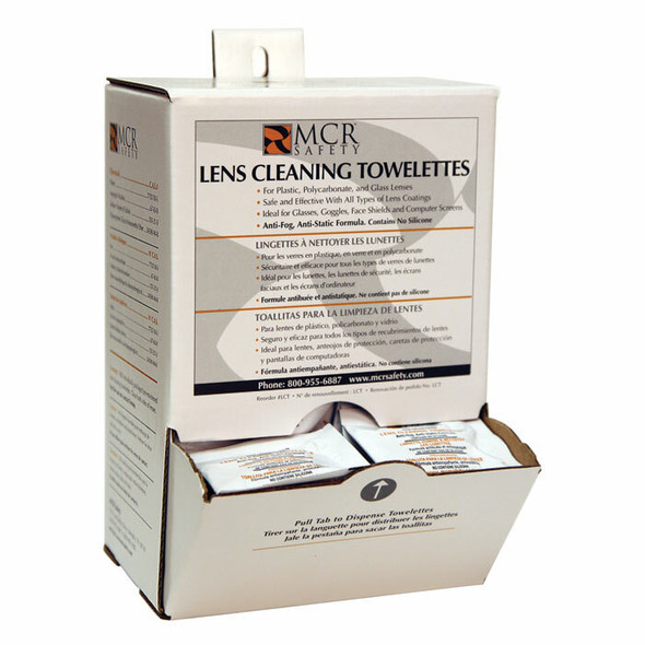 MCR LCT Lens Cleaning Spec Saver Towelettes - 1 Box