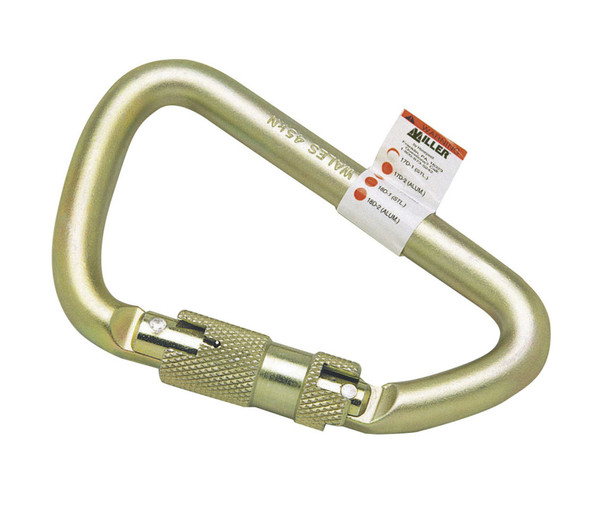 Miller 17D-1 Steel Twist-Lock Carabiner. Shop now!