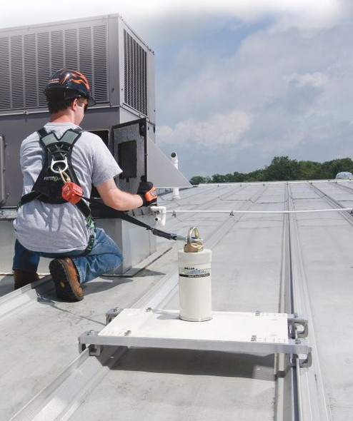 Miller X10000 Fusion Roof Anchor Post (Small Base) Application. Shop now!