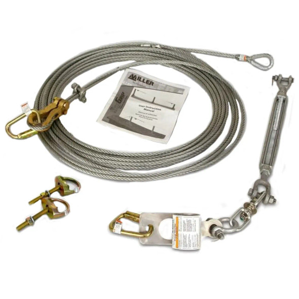Miller SG416/60FT SkyGrip Wire Rope Lifeline Kits. Shop Now!