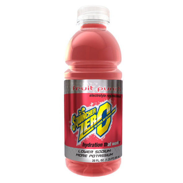 SQWINCHER Ready To Drink 20 oz. Widemouth Zero Beverage - 24 Each