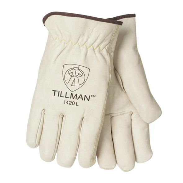 Tillman 1420 Top Grain Cowhide Gunn Cut Drivers Gloves. Shop Now!