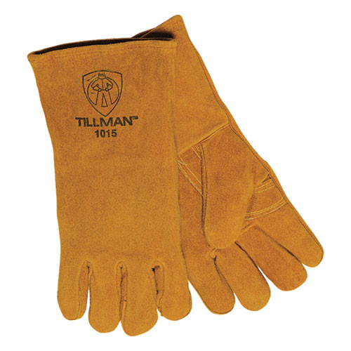 Tillman 1015 Shoulder Split Cowhide Standard Grade Stick Welders Glove. Shop Now!