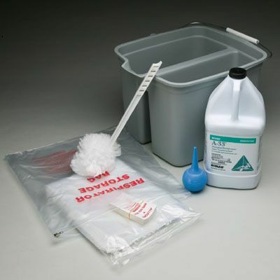 Allegro 4002 Cleaning Kit with Liquid Cleaner - 1 Each