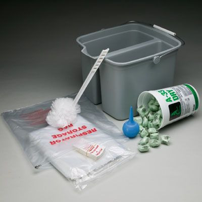 Allegro 4001 Respirator Cleaning Kit with Dry Soap - 1 Each