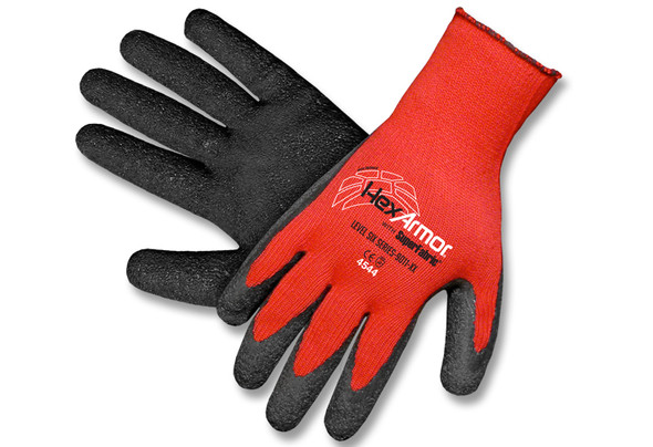 HexArmor 9011 9000 Series Red Black SuperFabric L5 Cut Resistant Gloves. Shop now!