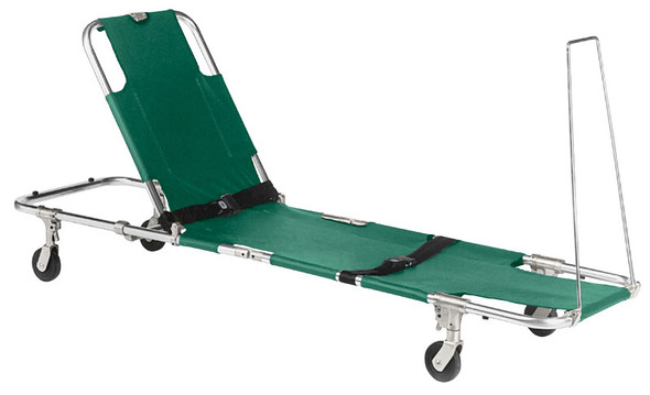 Junkin Safety JSA-604-S Easy Fold Swivel Wheeled Stretcher. Shop Now!