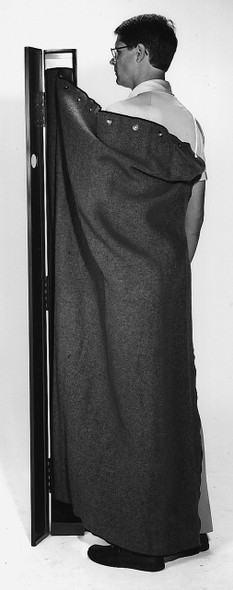 Junkin Safety JSA-1010 Wrap Around Fire Blanket Kit in use. Shop Now!