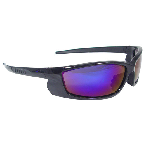 Radians Voltage Safety Eyewear (Electric Blue Lens, Black Frame