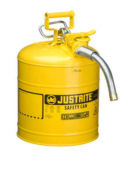 Justrite 7250230 Type II Accuflow Flammable Safety Can w/1 Inch Hose. Shop now!