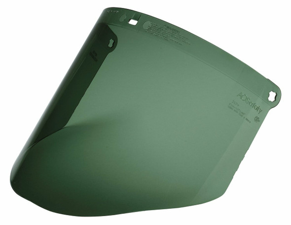 3M 82702-00000 WP96C Dark Green Polycarbonate Faceshield. Shop now!