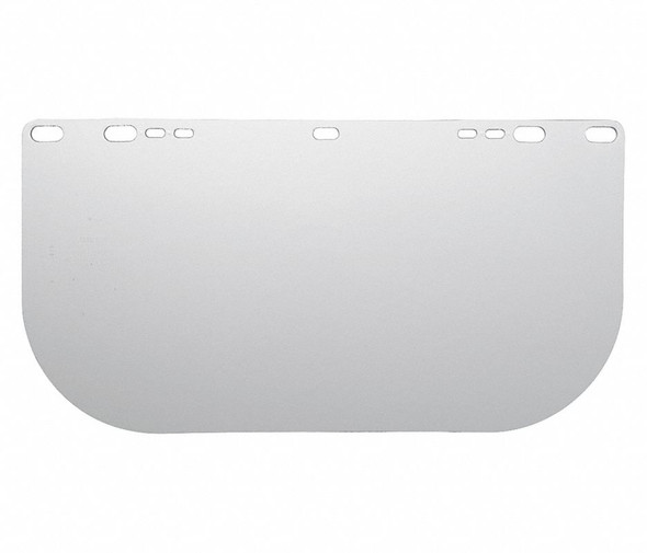 Buy Kimberly Clark Clear face shield today and save! 8" X 15.5" X 40 mil CLEAR unbound faceshield