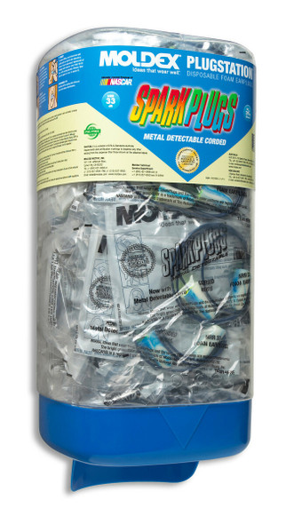 Moldex 6881 SparkPlugs W/ Metal Detectable Corded Earplugs Plugstation. Shop now!
