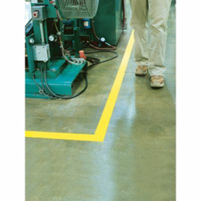 INCOM 6" x 108' Aisle Marking Conformable Tape - Color: Red- In Limited Stocks