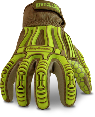 HexArmor 2030 Rig Lizard Silicone Grip Impact Gloves. Shop now!