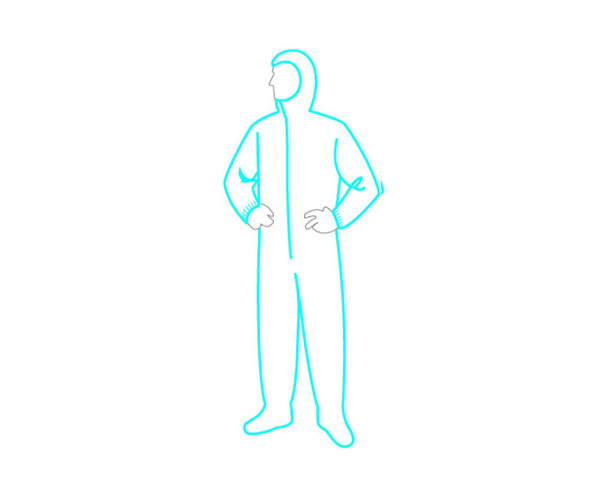 Disposable Coveralls Polypropylene With Hood and Boots Case. Shop Now!
