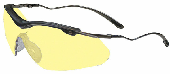 20351 Amber Lens, Gunmetal Frame