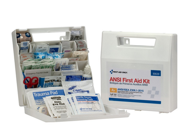 Class A+ 50 Person Bulk ANSI A+, Plastic First Aid Kit. Shop now!