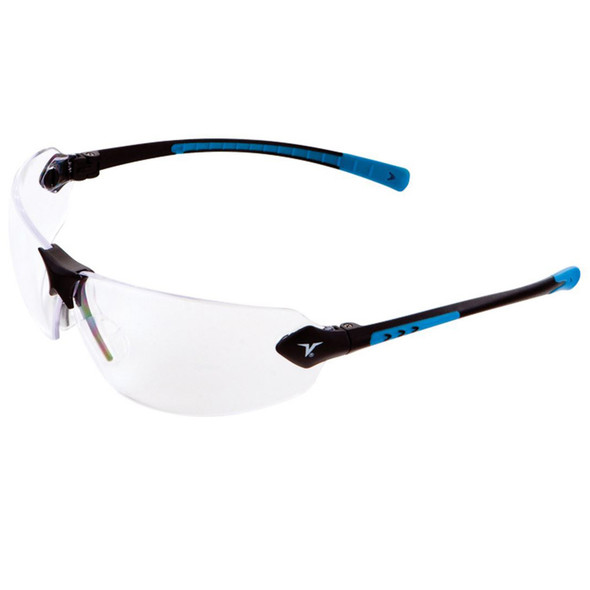 Encon 08204804 VerattiÃ‚Â® 429Ã¢â€žÂ¢ Black-Blue Frame, Clear Lens Safety Glasses. Shop now!