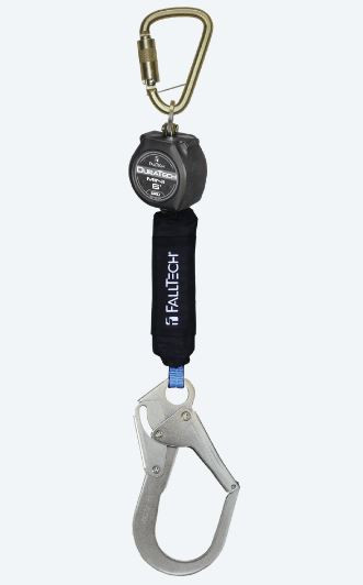 FallTech 72706SB3 6' Mini SRD Single-Leg Steel Carabiner/Steel Rebar Hook. Shop Now!