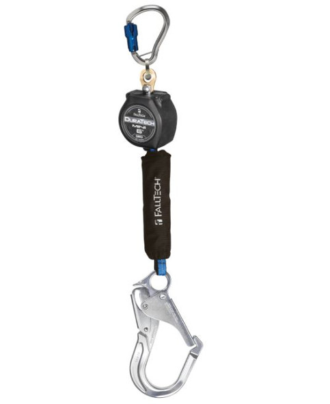 FallTech 72706SG5 6' Mini SRD Single-Leg Aluminum Carabiner/Aluminum Rebar Hook. Shop Now!