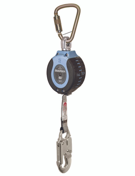 FallTech 82706SB4 DuraTech 6' Web SRD - Aluminum Snap Hook. Shop Now!