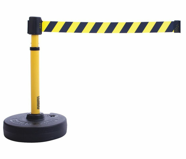 Banner Stakes PL4091 PLUS Barrier Set, Yellow/Black Diagonal Stripe Banner. Shop now!