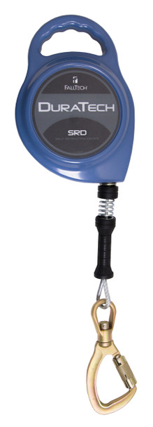 FallTech 7226C DuraTech 15' Galv Cable DuraTech SRD w/Steel Load-indicting Swivel Carabiner. Shop Now!