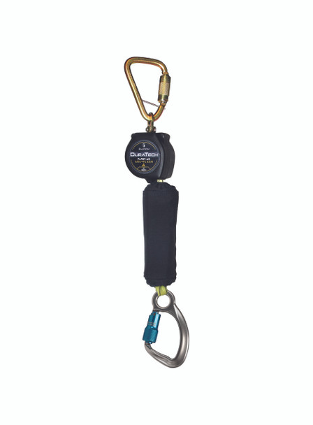 FallTech 72906SC6 DuraTech 6' Arc Flash Mini SRD Single-leg Steel Carab+Alum Captive-eye Carabiner. Shop Now!