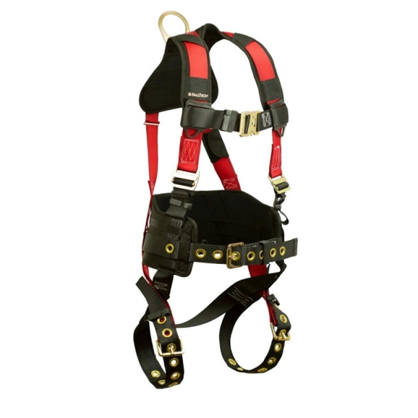FallTech 7079B Tradesman+ Construction Belted FBH Small/Medium 1D TB Legs + QC Chest. Shop Now!