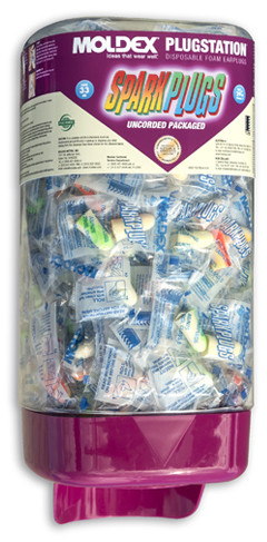 Moldex 6605 SparkPlugs Uncorded Earplugs Plugstation - 250 Pairs. Shop Now!