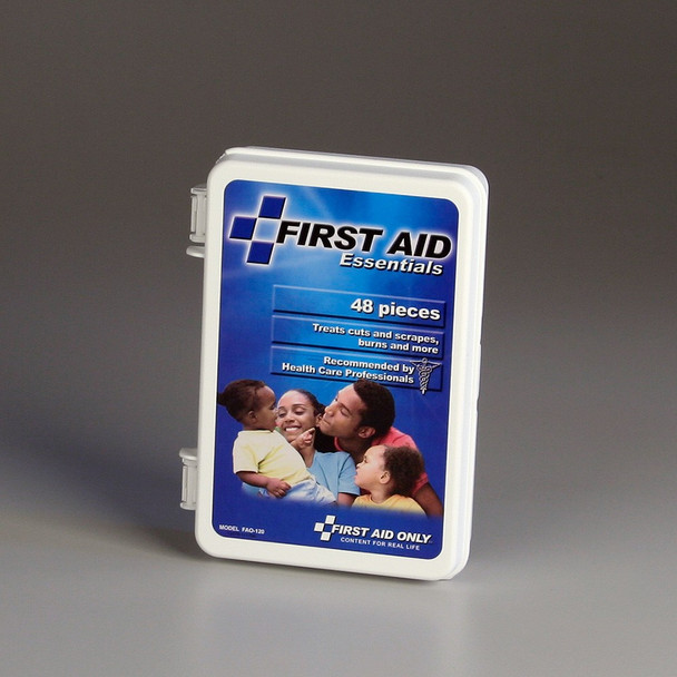 First Aid Only FAO-120 Personal First Aid Kit, 47 Piece, Plastic Case. Shop Now!