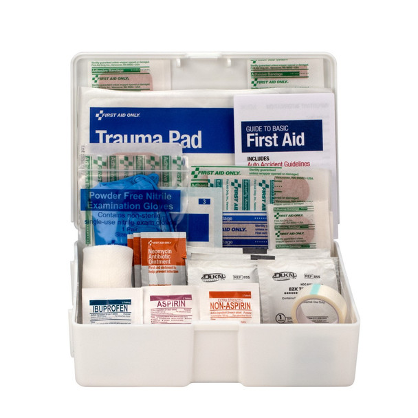 First Aid Only FAO-130 First Aid Kit, 80 Piece, Plastic Case. Shop Now!