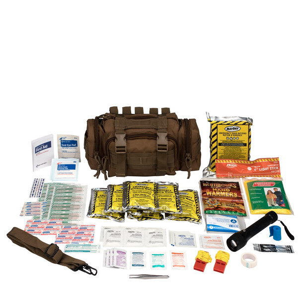 First Aid Only 90454 Camillus First Aid 3 Day Survival Kit With Emergency Food And Water, Black (73 Piece Kit). Shop Now!