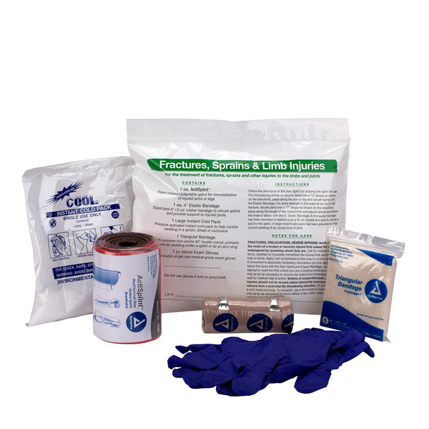 First Aid Only 71-140 6 Piece Sam Splint Limb Injury Treatment Pack First Aid Triage Pack - Splint/Limb Injury Treatment. Shop Now!
