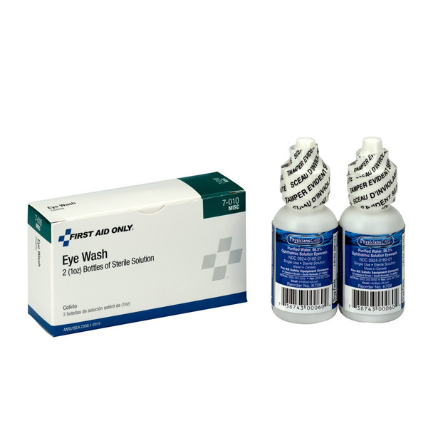 First Aid Only 7-010 Eyewash, 1oz., 2 Per Box. Shop Now!