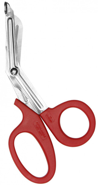 First Aid Only FA-90510 7" Stainless Steel Bandage Shears Red Handle. Shop Now!