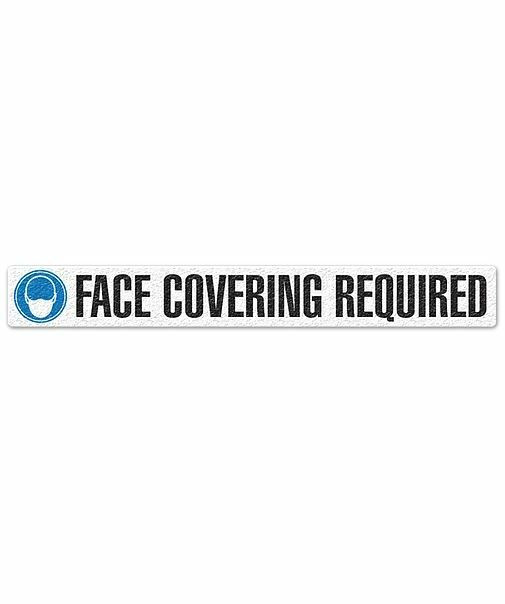 INCOM FS3039V Face Covering Required Anti-Slip Floor Sign. Shop Now!