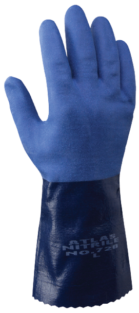 Showa 720 Atlas Nitrile Coated Chemical Resistant Gloves. Shop Now!