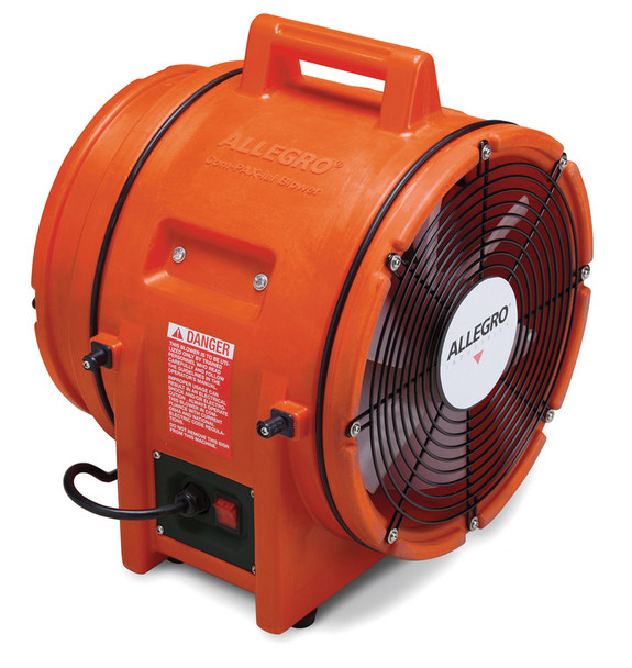 Allegro 12" Plastic Axial Blower with Canister and Ducting - Each. Shop Now!