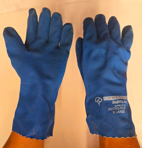 Comasec 6412 AstroFlex Rubber Glove, Size: XL ONLY - 12 Pairs- In Limited Stocks