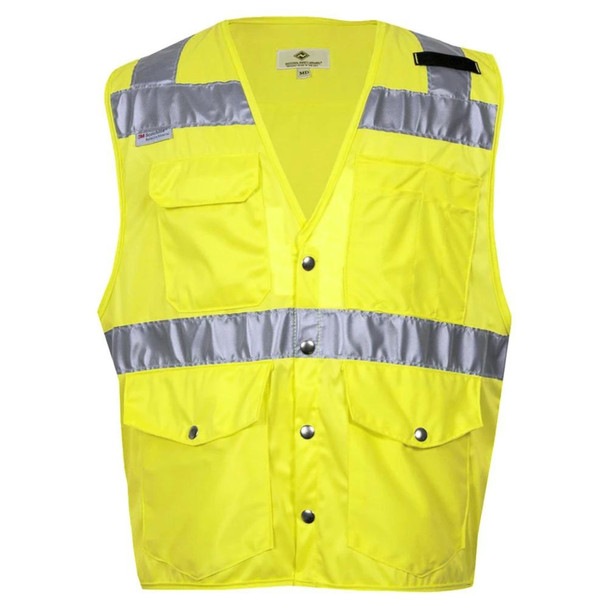 BUY NSA Nsa Hi-Vis Solid Construction Survey Vest - Type R Class 2 now and SAVE!