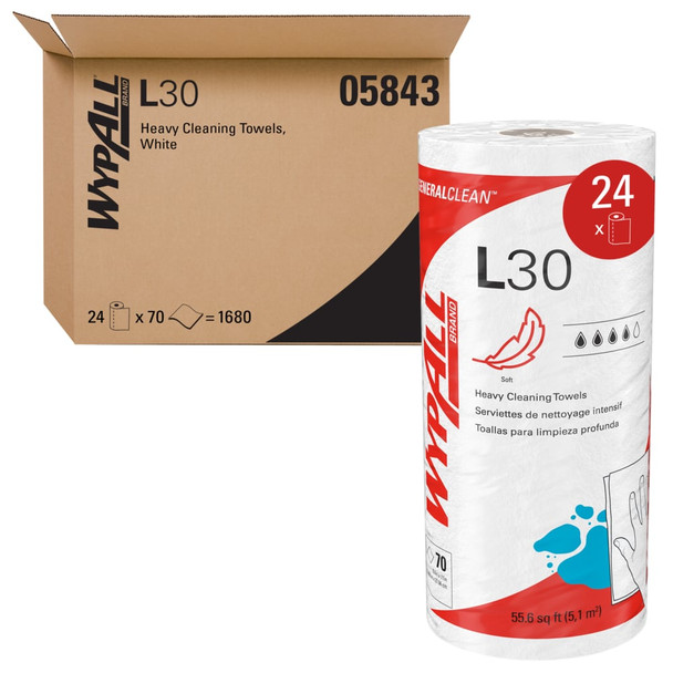 Wypall 05843 General Clean L30 Heavy Cleaning Towels. Shop Now!