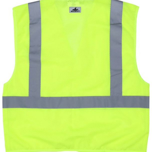BUY Luminator Series
Hi Vis Reflective Lime Safety Vest
Meets ANSI Type R Class 2 Standards
Mesh Fabric with 2 Inch Silver Stripes
Breakaway Design with Hook and Loop Closures now and SAVE!