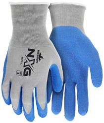 BUY MCR Safety NXGÃƒâ€šÃ‚Â Work Gloves
13 Gauge Gray Nylon Shell
Blue Foam Latex Palm and Fingertips now and SAVE!